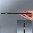 Kameravédő tok OnePlus 11 5G, CamShield MagSafe, átlátszó / fekete