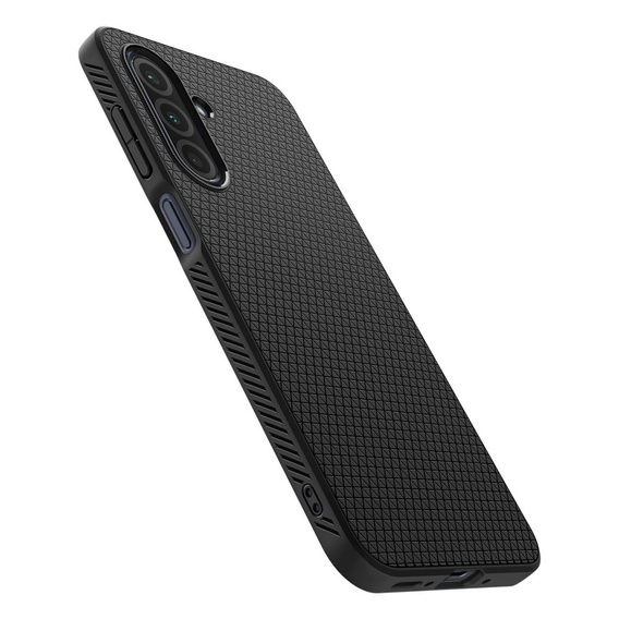 A Spigen tok Samsung Galaxy A26 5G, Liquid Air, fekete + 9H edzett üveghez