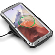 Páncélozott tok a Samsung Galaxy S25, R-JUST, ezüst