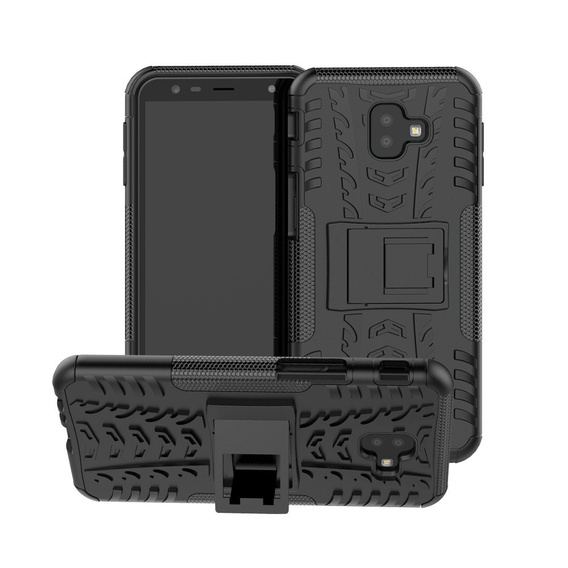 Telefontok a Samsung Galaxy J6+ Plus, Tire Armor, fekete
