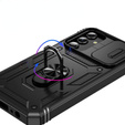 Telefontok a Samsung Galaxy S24+ Plus, CamShield Slide, fekete
