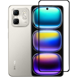 3D edzett üveg Infinix Hot 50i 4G készülékhez, fekete keret