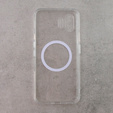 Tok a Nothing Phone 2 készülékhez, Fusion hibrid tok, MagSafe-hoz, átlátszó