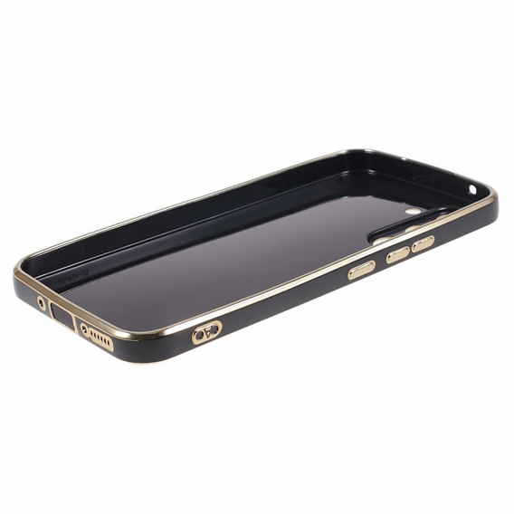 Tojás Samsung Galaxy A05s, Glamour CamShield, fekete
