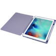 Tok iPad 10.2 2021 / 2020 / 2019, Smartcase Hybrid, tolltartó résszel, lila