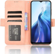 Pattintható tok a Realme Note 70T 4G, Card Slot, rózsaszín