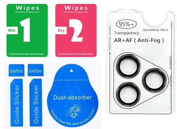 ERBORD OPTIK Pro kameraobjektív iPhone 17 Pro / 17 Pro Max készülékekhez, fekete