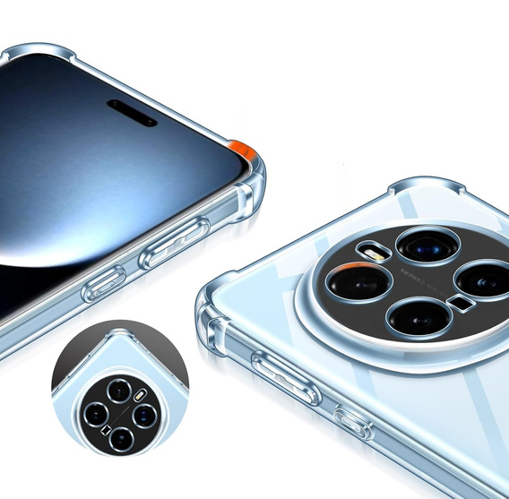 Telefontok a Honor Magic 7 Pro, Dropproof, átlátszó