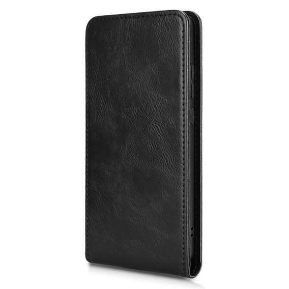 Pattintható tok a Xiaomi Poco F7, Flip, fekete