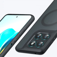 Tok Motorola Edge 60 / 60 Fusion-hoz, MagSafe, ERBORD Matt Case, fekete