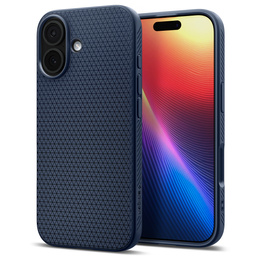 Spigen Liquid Air tok iPhone 17 készülékhez, tengerészkék
