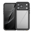 Tok iPhone 17 Pro Max készülékhez, IP68 vízálló Redpepper, fekete