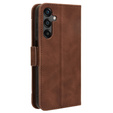 Pattintható tok a Samsung Galaxy M35, Card Slot, barna
