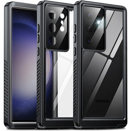 IP68 vízálló tok a Samsung Galaxy S23 Ultra, fekete