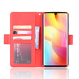 Pattintható tok a Xiaomi Mi Note 10 Lite, Card Slot, piros