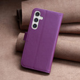 Pattintható tok a Samsung Galaxy A55 5G,BINFEN Wallet, lila