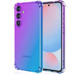 Tok Samsung Galaxy A56, Gradient Dropproof, Lila / kék