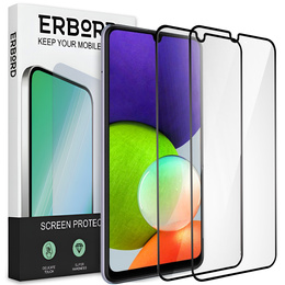 2x kerámia ERBORD hibrid üveg a Samsung Galaxy A22 5G