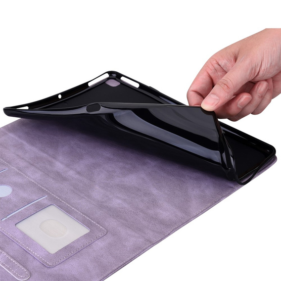 Tok Lenovo Tab M11, Butterfly, lila