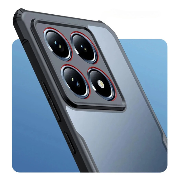 Telefontok a Xiaomi 14T Pro, AntiDrop Hybrid, fekete