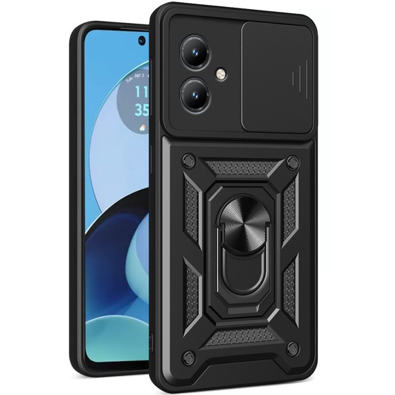 Telefontok a Motorola Moto G14, CamShield Slide, fekete