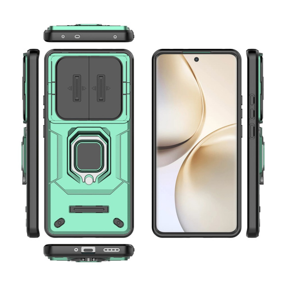 Telefontok a Realme 14 Pro 5G, CamShield Slide, zöld