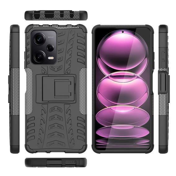 Telefontok a Xiaomi POCO X5 Pro 5G, Tire Armor, fekete