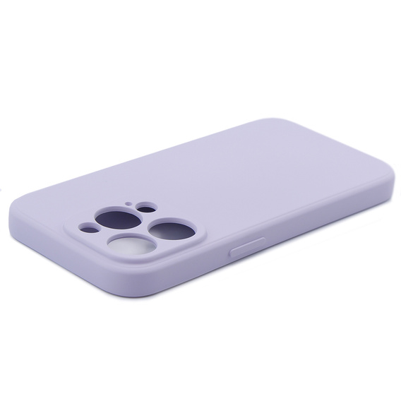 Telefontok a iPhone 15 Pro, Silicone Lite, lila