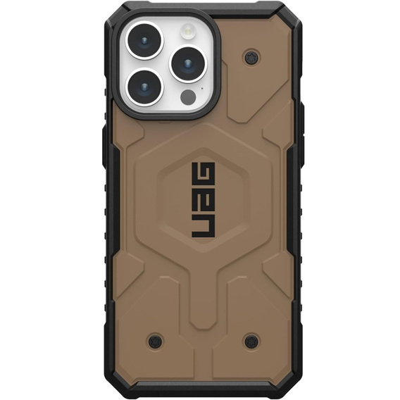 Urban Armor Gear Telefontok a iPhone 15 Pro Max, Pathfinder MagSafe, barna