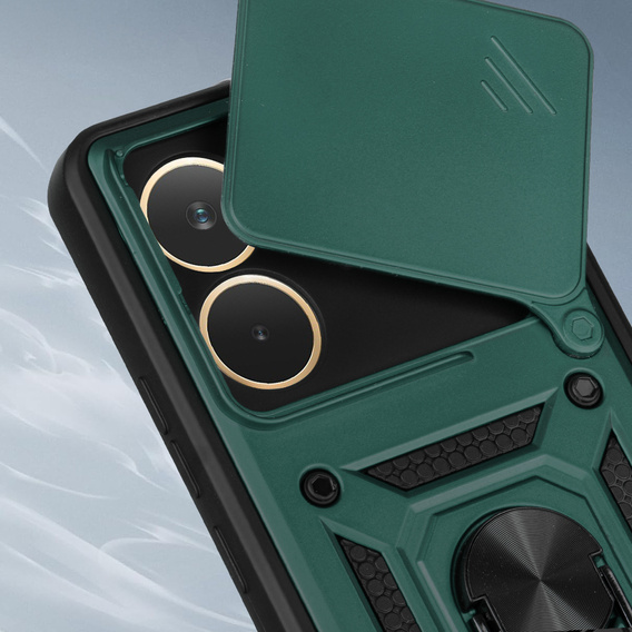 Telefontok a Oppo A5 Pro 5G, CamShield Slide, zöld