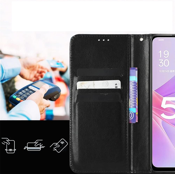 Crazy Horse Wallet flip tok OnePlus 15R készülékhez