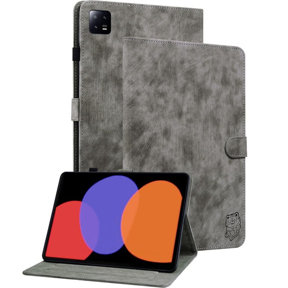 Telefontok a Xiaomi Pad 6, Wallet Pen Slot, szürke