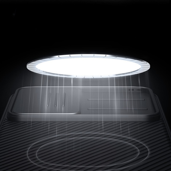 A Nillkin tok Samsung Galaxy S25+ Plus, CamShield Pro MagSafe, fekete