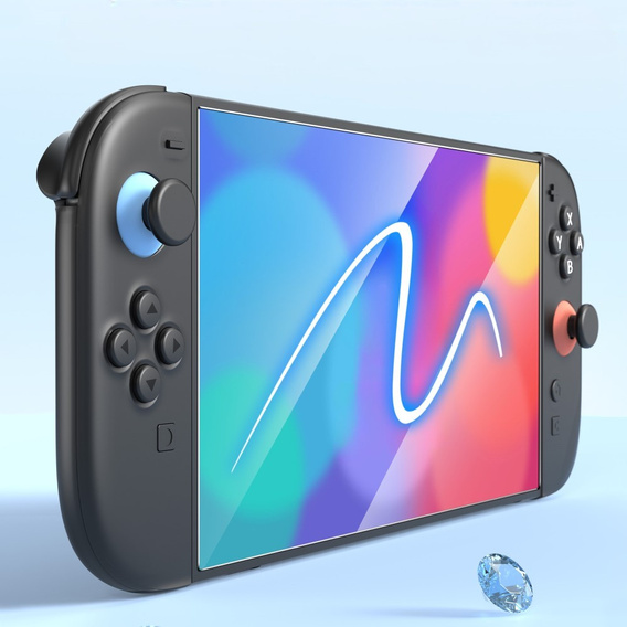 2 db edzett üveg kijelzővédő készlet applikátorral – Nintendo Switch 2