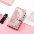 Pattintható tok a Oppo A80, Mandala, rózsaszín rose gold