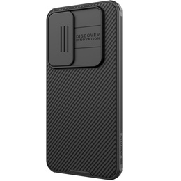 Tok Samsung Galaxy S24 FE, páncélozott Nillkin, CamShield Pro, fekete