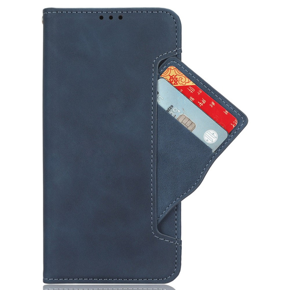 Pattintható tok a Realme 12, Card Slot, sötétkék