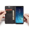 CASEME tok Samsung Galaxy S8, Leather Wallet Case, fekete