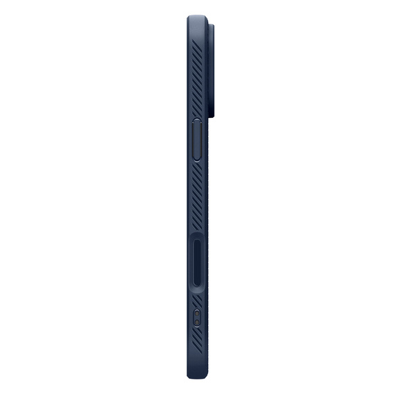 Spigen Liquid Air tok iPhone 17 Pro Max készülékhez, tengerészkék