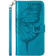 Pattintható tok a Realme 12 Pro 5G, Butterfly, kék