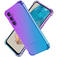 Tok Samsung Galaxy M35, Gradient Dropproof, Lila / kék