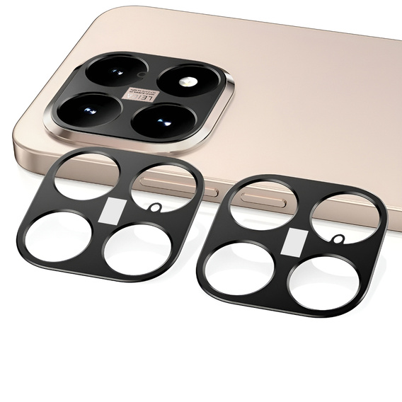 2x ERBORD edzett üveg a kamerához a Xiaomi 15T Pro számára