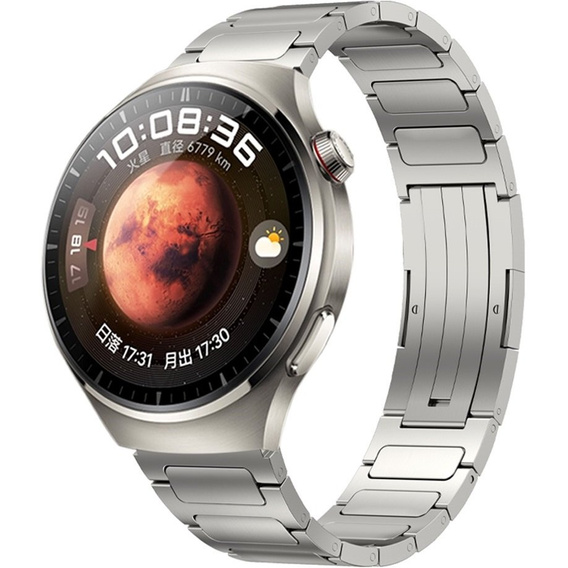 Univerzális acél karkötő 22mm, titánium