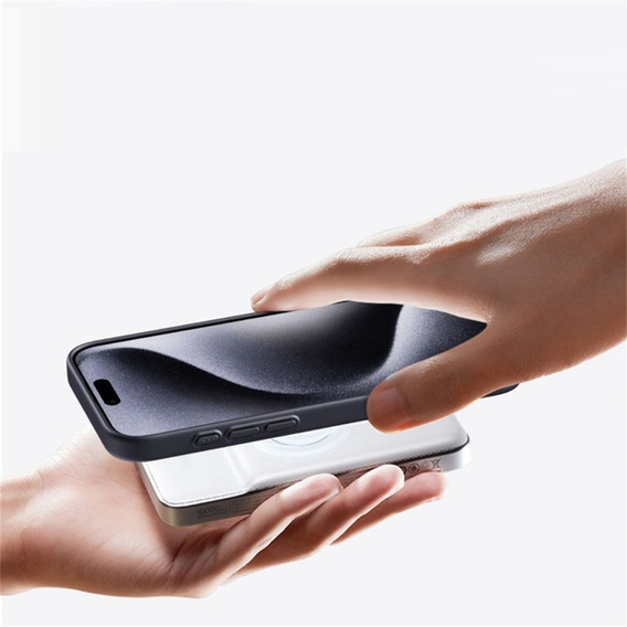 Tok iPhone 16 Pro Max, Aramid Fiber Cover, fekete