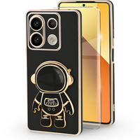 Tok Xiaomi Redmi Note 13 5G, Astronaut, fekete + 9H edzett üveg