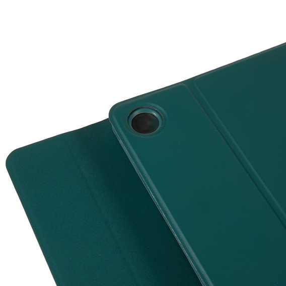 Tok + billentyűzet Lenovo Tab M10 Plus Gen 3 TB-125F TB-128F, sötétzöld
