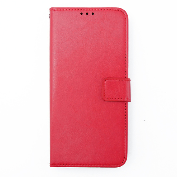 Pattintható tok a Motorola Moto G54 5G, Crazy Horse Wallet, piros