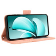 Pattintható tok a Realme C71, Card Slot, rózsaszín