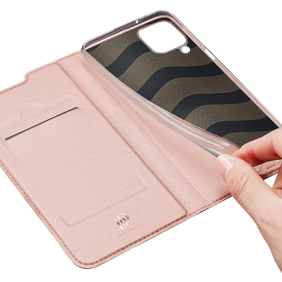 Dux Ducis Telefontok a Samsung Galaxy M53 5G, Skinpro, rózsaszín rose gold