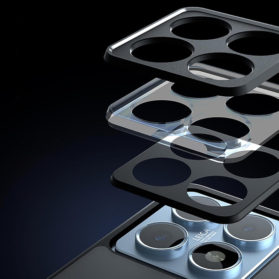 Telefontok a Xiaomi 14T, Fusion Hybrid, átlátszó / fekete